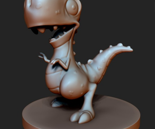 3D打印動(dòng)漫手辦之恐龍 3D打印動(dòng)漫手辦之恐龍