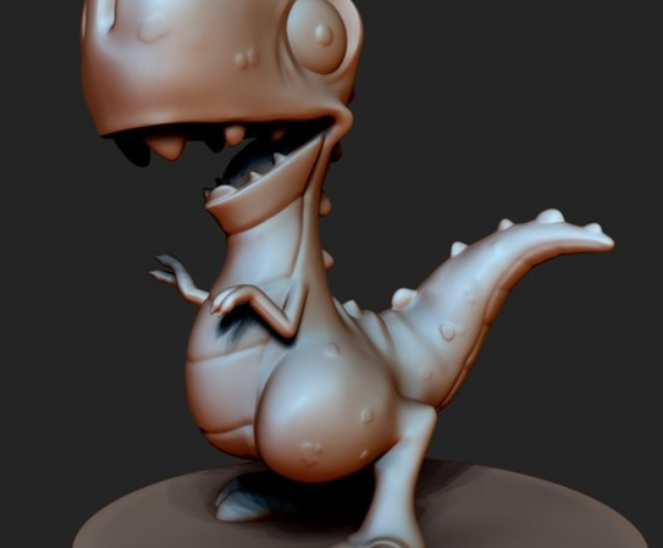 3D打印動(dòng)漫手辦之恐龍 3D打印動(dòng)漫手辦之恐龍