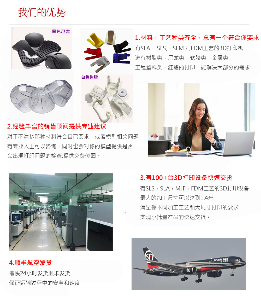 3D打印服務(wù)優(yōu)勢(shì) 3D打印服務(wù)優(yōu)勢(shì)