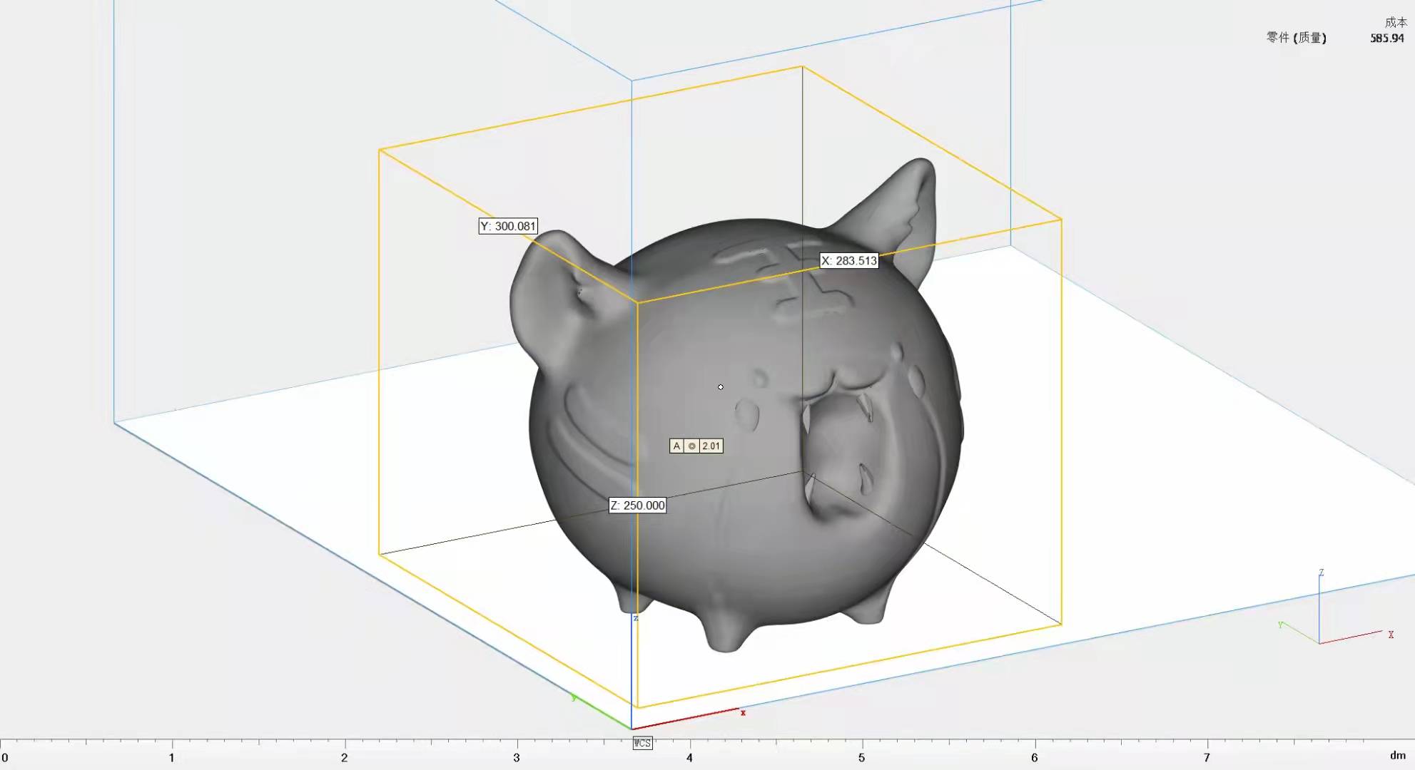 3D打印虎年吉祥物 3D打印虎年吉祥物